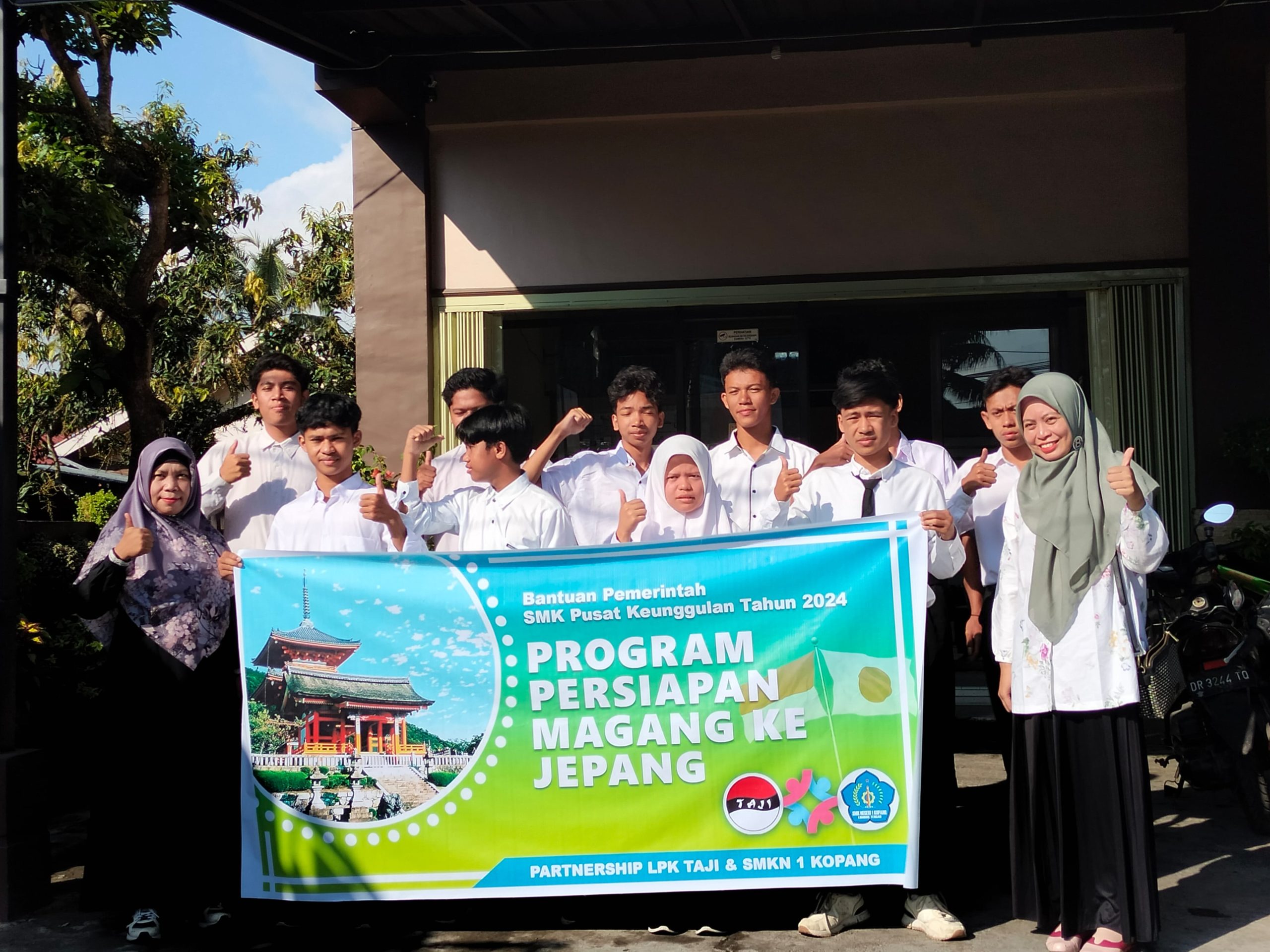 Kolaborasi SMK Negeri 1 Kopang dengan LPK Taji