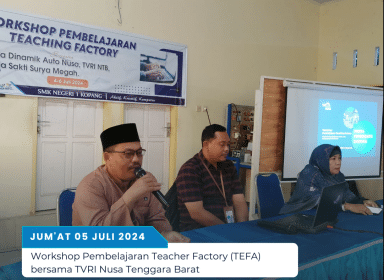 Workshop Pembelajaran Teaching Factory (TEFA) Bersama TVRI NTB