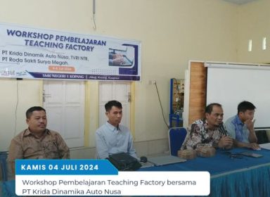Workshop Pembelajaran Teaching Factory (TEFA) Hari Pertama