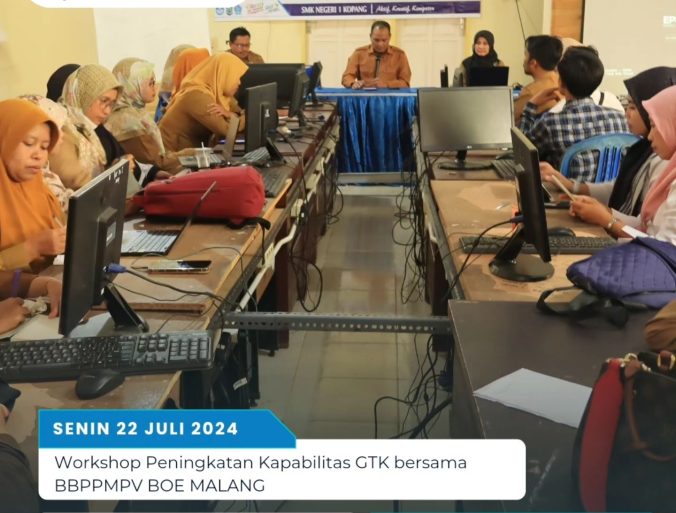 Workshop Peningkatan Kapabilitas GTK Bersama BBPPMPV BOE MALANG