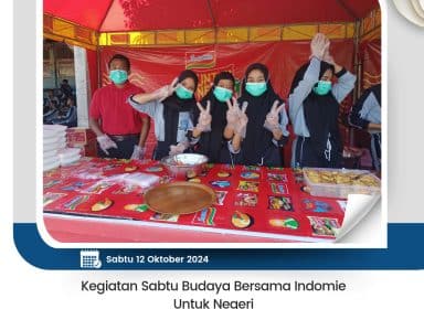 Kegiatan Sabtu Budaya Bersama Indomie Untuk Negeri