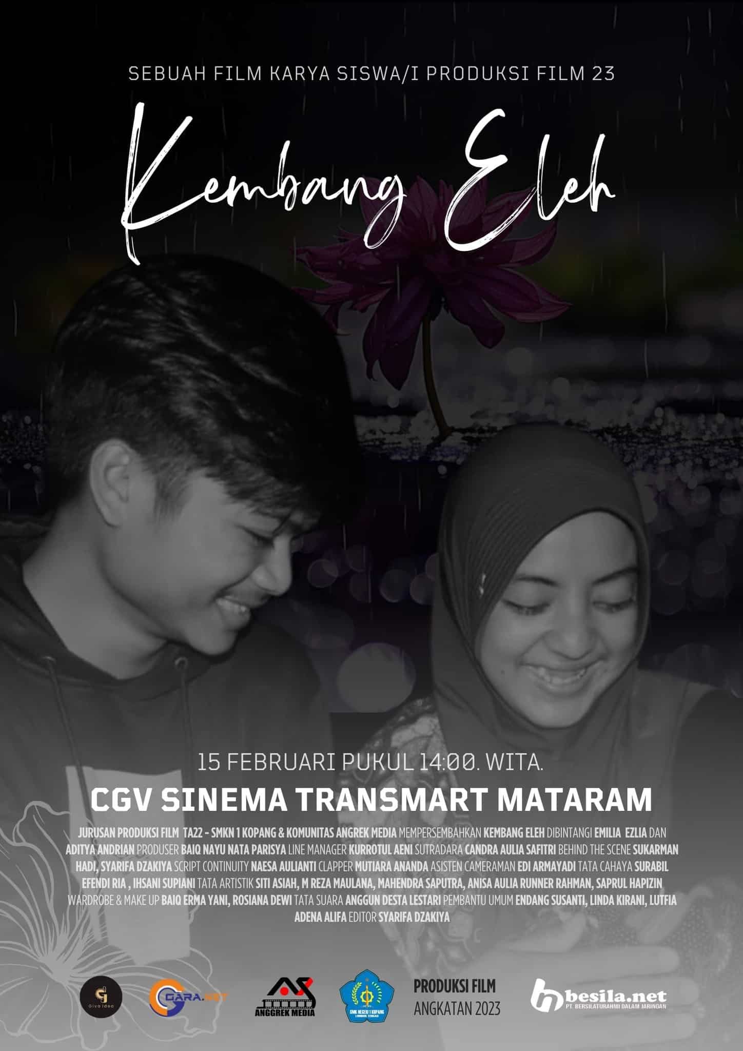 Gala Premiere “Kembang Eleh” Karya Siswa SMKN 1 Kopang Tayang di CGV Transmart Mataram