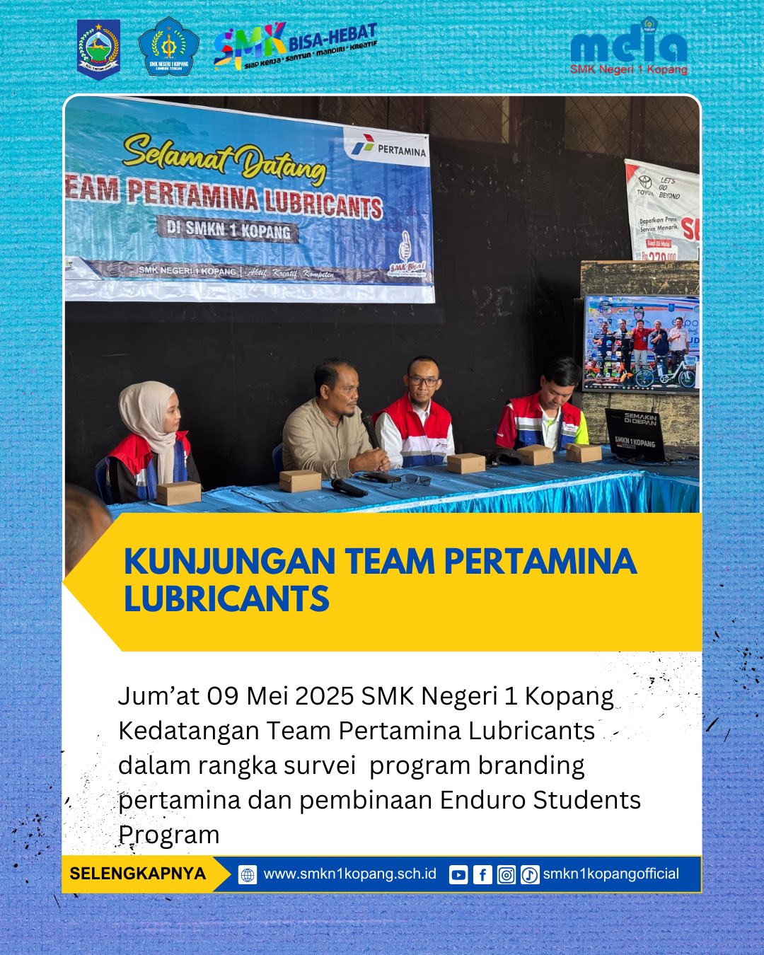 Survei Branding Pertamina dan Pembinaan Enduro Students Program