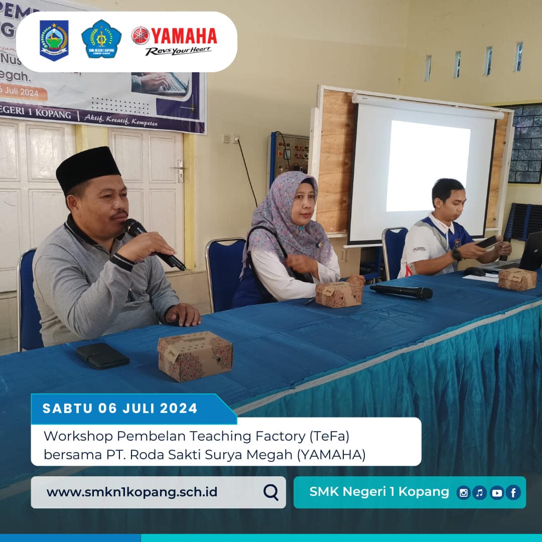 Workshop Pembelajaran Teaching Factory (TEFA) Bersama PT ROda Sakti Surya Megah (YAMAHA)